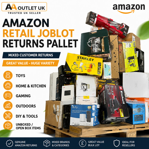 Amazon retail joblot returns - amazon,