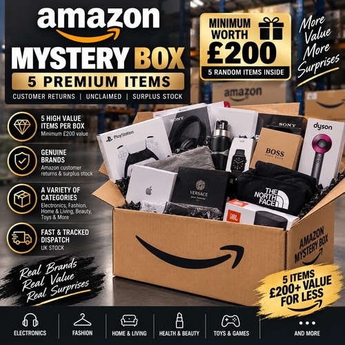 Amazon ebay returns - 5x, joblot