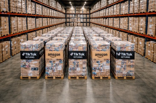 Mixed amazon tiktok returns - &,